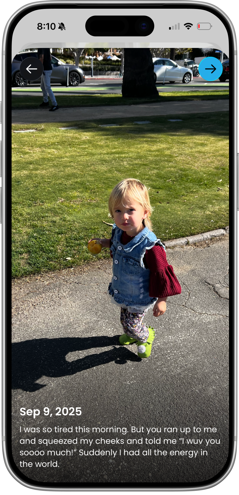 Dear You app screenshot